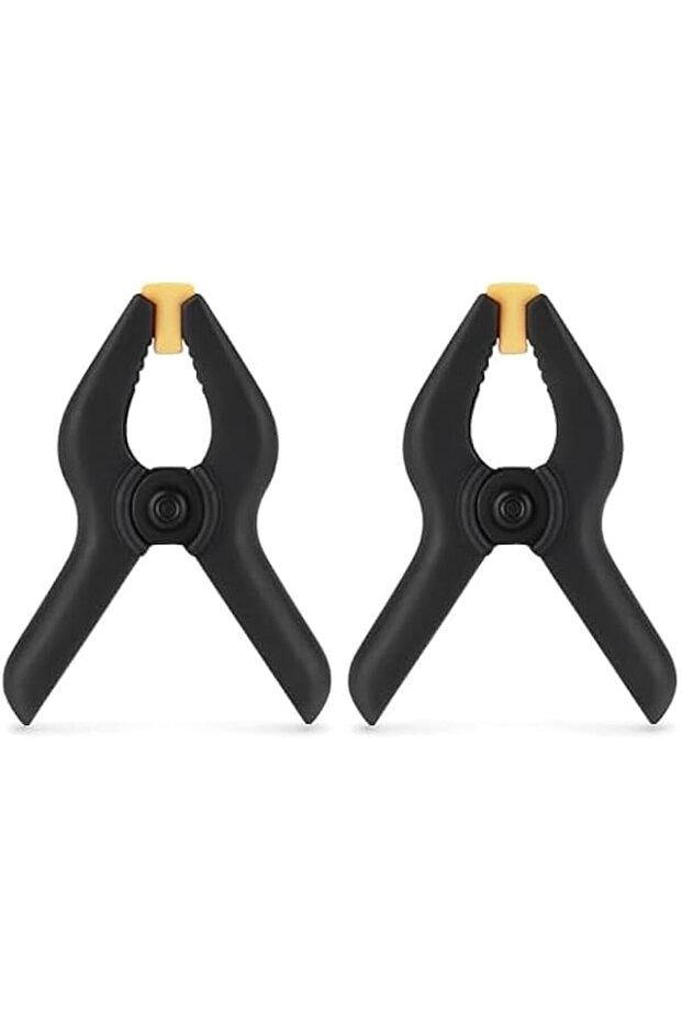 Fitto 4 Inch Plastic A-Shaped Clips Pack of 2-4 Inch Clothes Pegs Laundry Clips Multi-Purpose Bag S