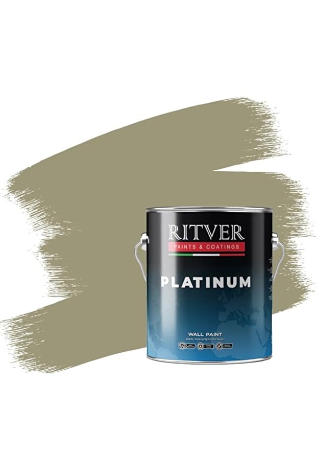 Ritver 3.6 Litre Matte Emulsion Paint for Home Decor, Premium Interior Wall Paint for Smooth Finish