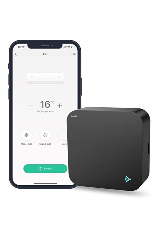 UanTii Tuya Smart WiFi IR RF Universal Remote Controller for IR RF 433/315 Appliances Tuya/Smart Li