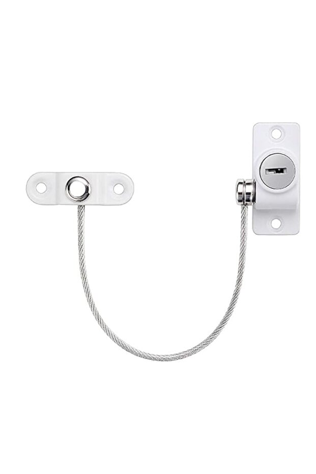 HALAMODO Durable Window Restrictors Locks Easy to Install Window Restrictor Child Safety Window Loc