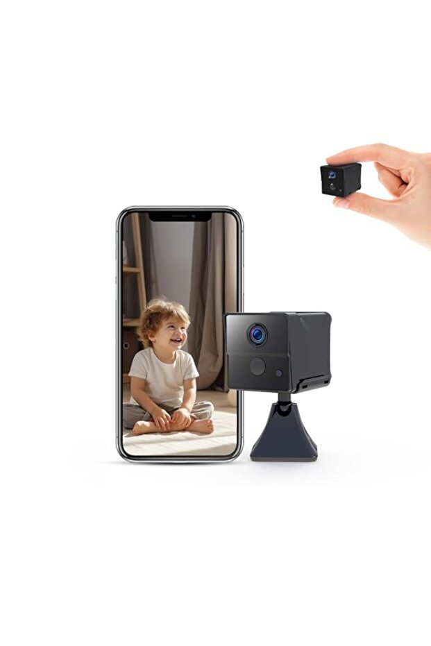 AOBOCAM Mini Camera for Home 4K HD Indoor Battery Mini Cameras Wireless WiFi Security Camera Pet Ca