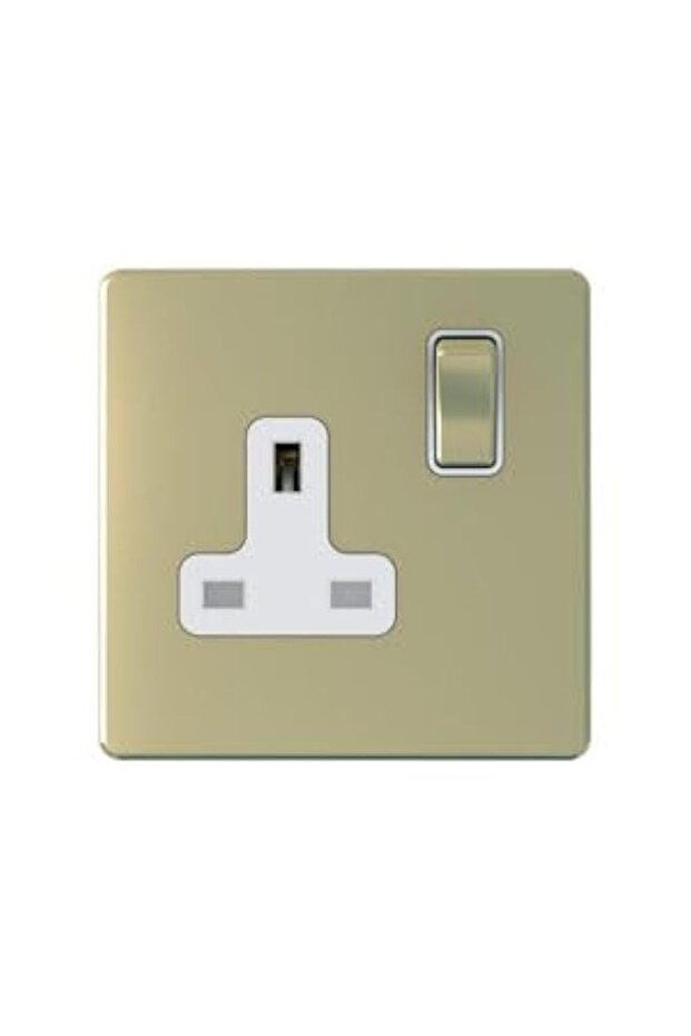 SNOWLITE Switch Socket 13A 1 Gang Swit-77