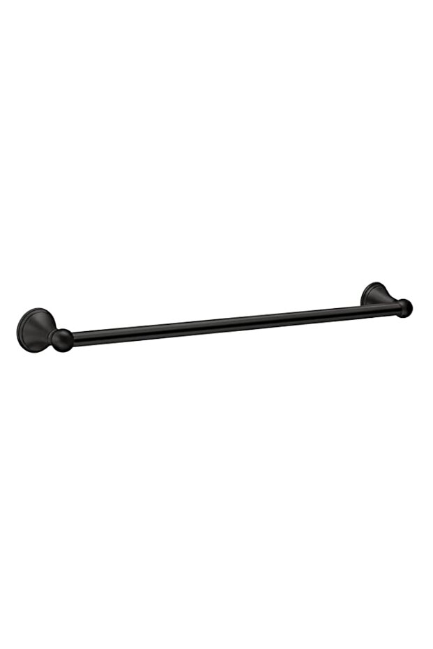 Moen DN8424BL Preston 24 Inch Towel Bar, Matte Black
