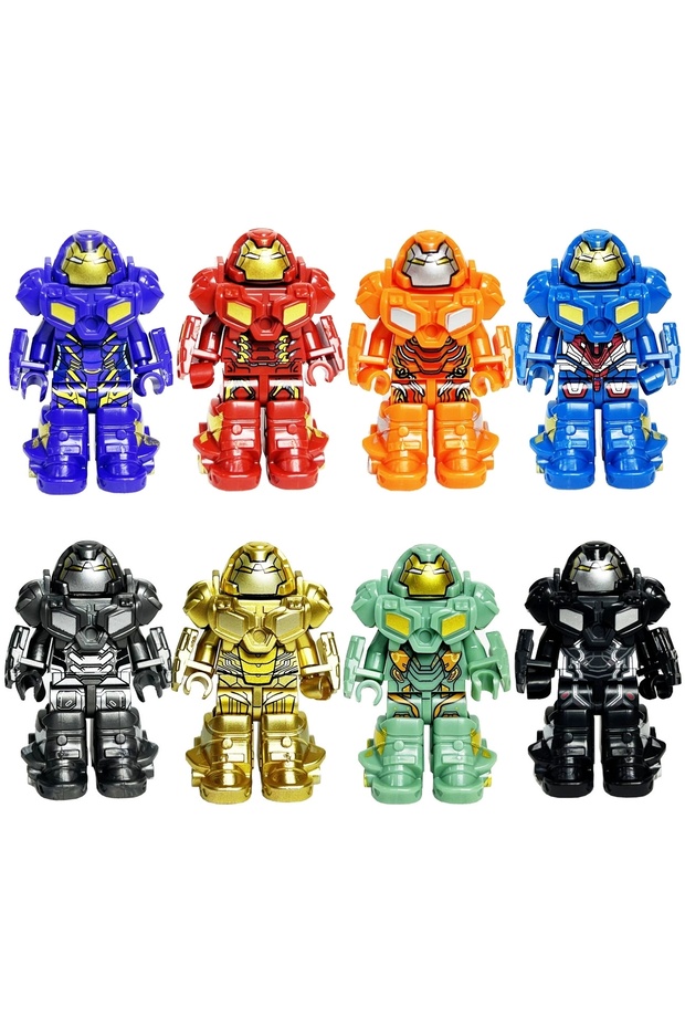 WJ1121 Hot-Selling Children Anime Figure Hero Building Blocks Kid Gift Assembling Toy Model Mini Mov