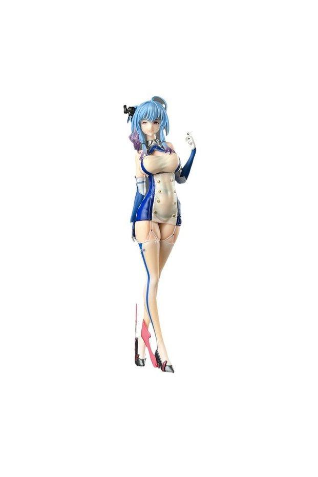 Bandai USS St. Louis Hot Sale Azur Lane Character USS St. Louis Ice Blue Ver. Beautiful Girl Figure