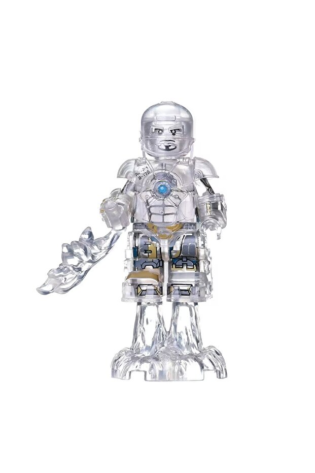 CQ touming Hot-Selling Children Anime Figure Hero Building Blocks Kid Gift Assembling Toy Model Mini
