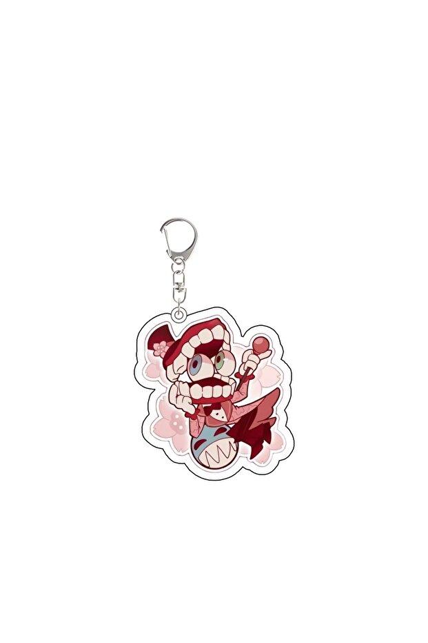 Bandai 1 Anime Peripheral Acrylic KeyChain for TADC Pomni Jax Ragatha Gangle Zooble Kinger Exquisite
