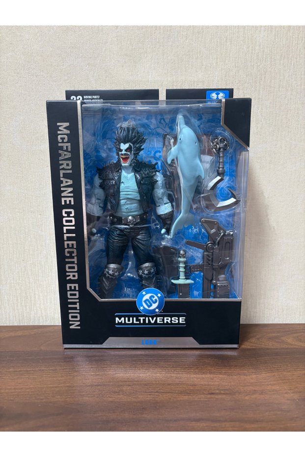 18cm Original Box1 Mcfarlane Toys DC Collector Edition Supergirl/Lobo/Shazam/DC Multiverse Bane Dark