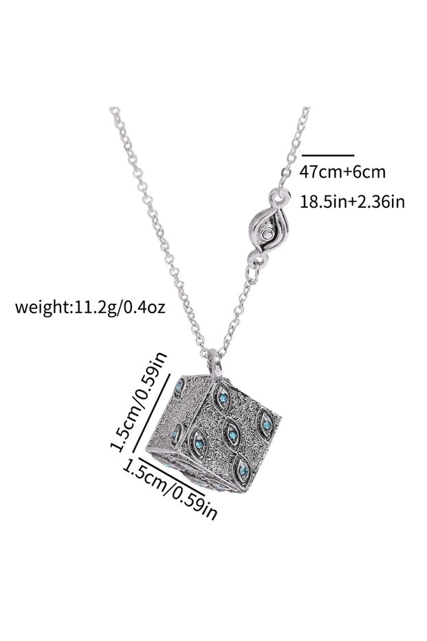 Bandai XL2805 Anime Gojo Satoru and Fushiguro Megumi Pendant Necklace Cosplay Accessories Gift