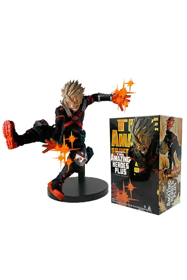 Bandai 02 - 1 PC With Box In Stock Hot My Hero Academia Figure Toga Bakugou Midoriya PVC Action Figu