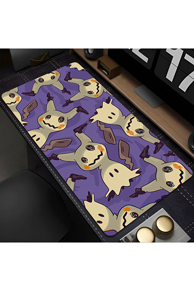 Bandai 600x300x2mm TK-0000002687 Large Mouse Pad Pokemon Mimikyu 90x40cm Carpet Laptop Locking Edge