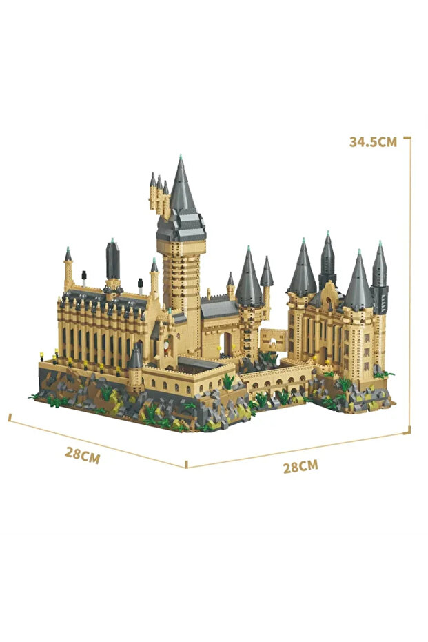 6369pcs Educational DIY Magic Castle Building Set Medieval Architecture Creative Technical MOC Assem