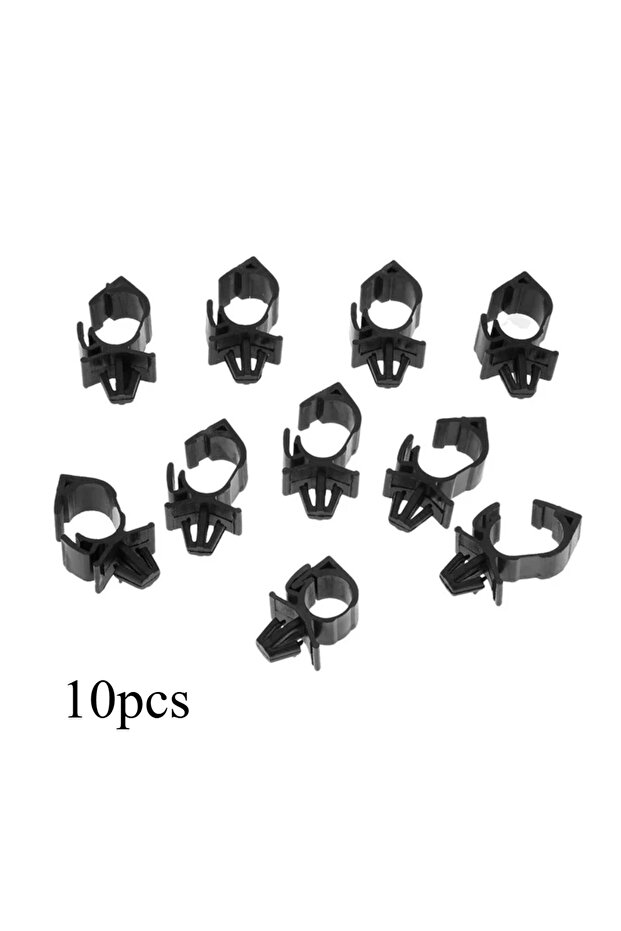 sxq-10pcs Auto Wiring Harness Secure Buckle Set Multifunction Car Cable Ties Suit For Vehicle Engine