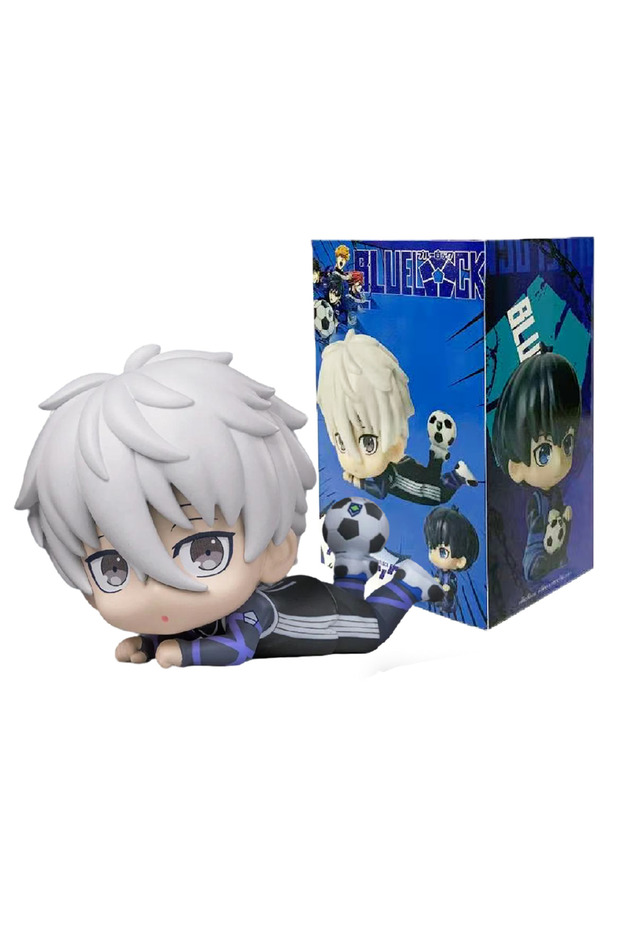 Bandai B with box In Stock 10cm Blue Lock Anime Figure Q Version Isagi Yoichi/Nagi Seishiro Action F