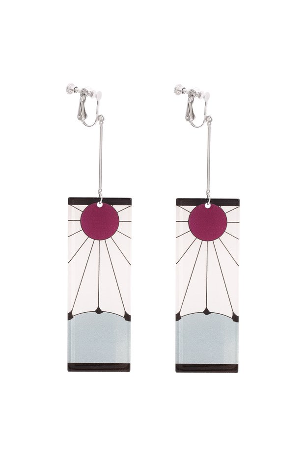 Bandai ES479 Anime Acrylic Earrings Popular Anime Acrylic Earrings Tanjiro Earrings for Women and Me