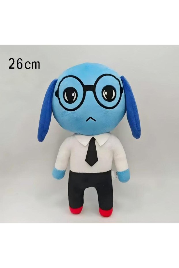 1langou Creepy Horror Hospital Dog Plush Doll Spooky Soft Game Plushie Gift for Adult Game Fans