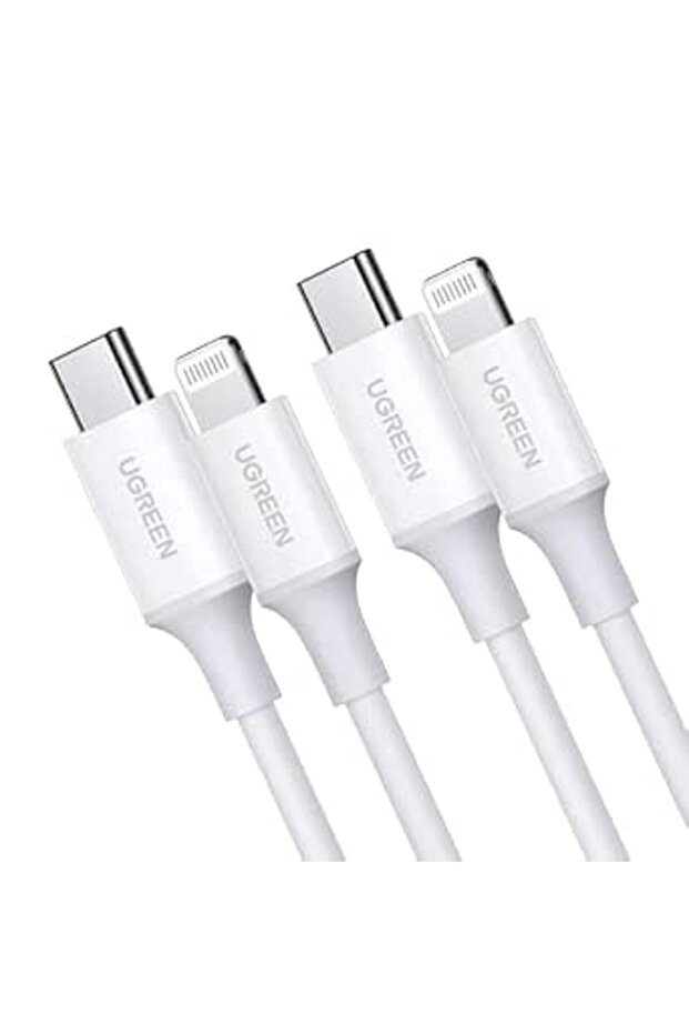 كابل من يوجرين بطول 1.0 أمتار نوع USB-C إلى لايتنينج متوافق مع آيفون 14 و13 وآيباد 9 | [معتمد من ام