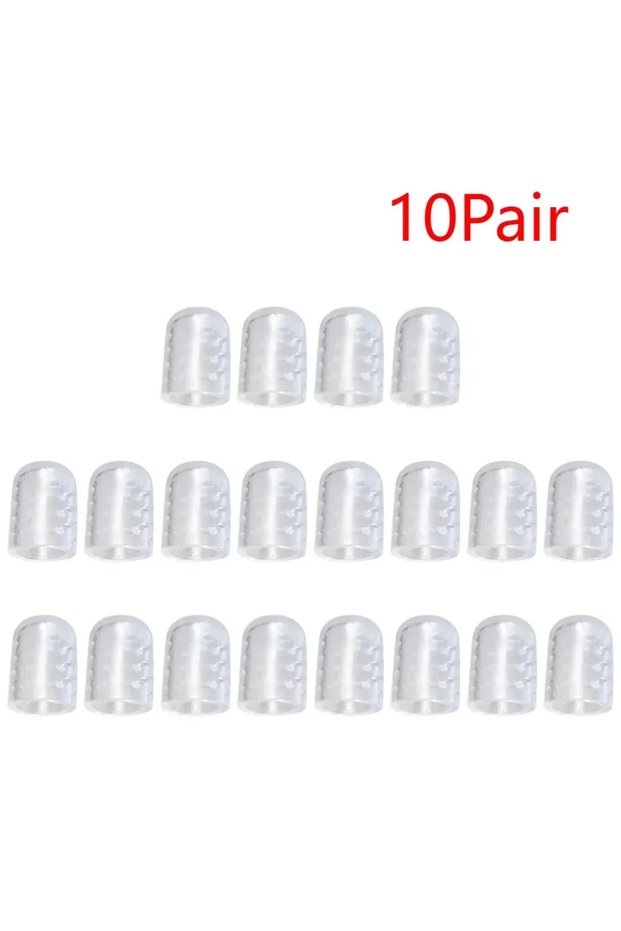 10 Pairs Toe Covers Silicone Toe Caps Anti-Friction Breathable Toe Protector Prevents Blisters Toe C
