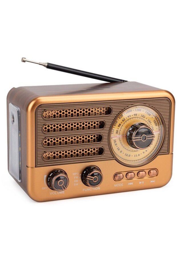 Retro Bluetooth speaker, AM/FM/SW.