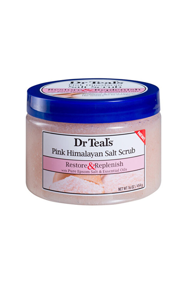 Dr Teal's Epsom Salt Body Scrub - Pink Himalayan 454g