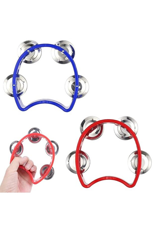 Mini tambourine, half-moon.