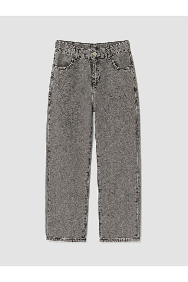 Lcw Kids Gray Loose Fit Boy Jean Trousers