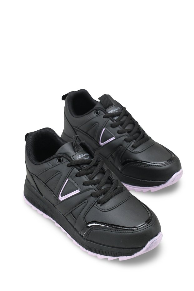 Celeste Nina Women's Sneaker 001203 Black Purple Skin