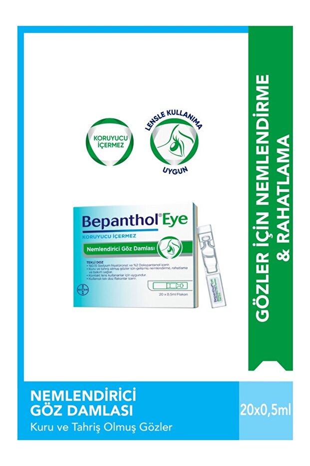 Bepantholeye Moisturizer Single Dose 20X0.5Ml