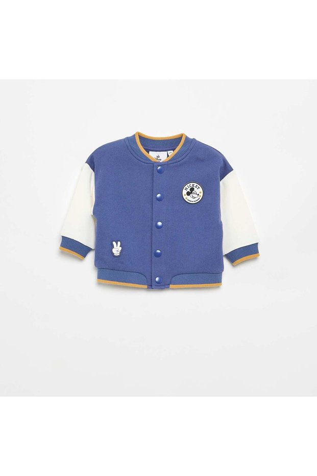 'Mickey' 'Disney' Varsity Jacket Blue