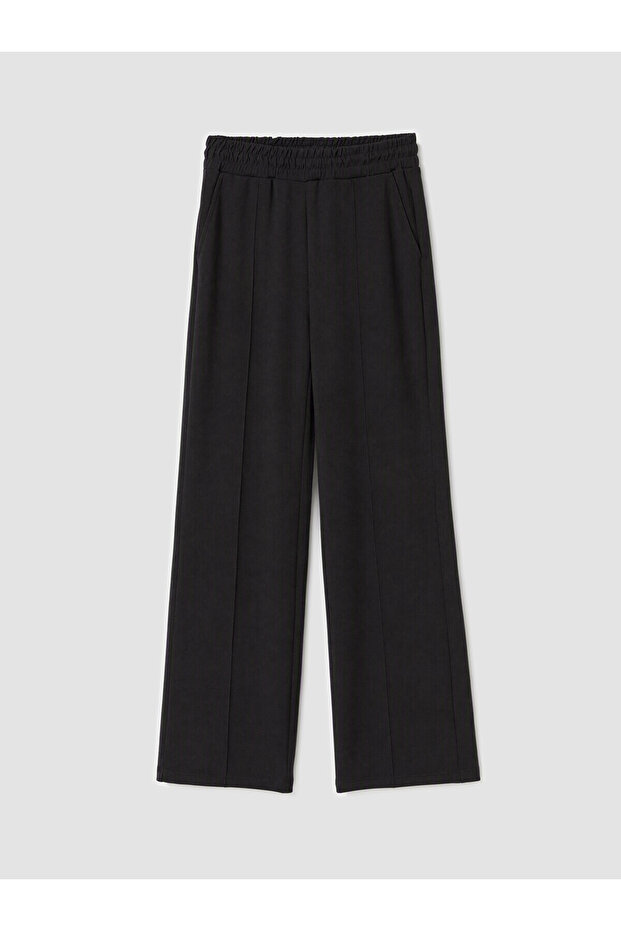 Lcw Comfort Black Soft Touch Women's Sweatpants