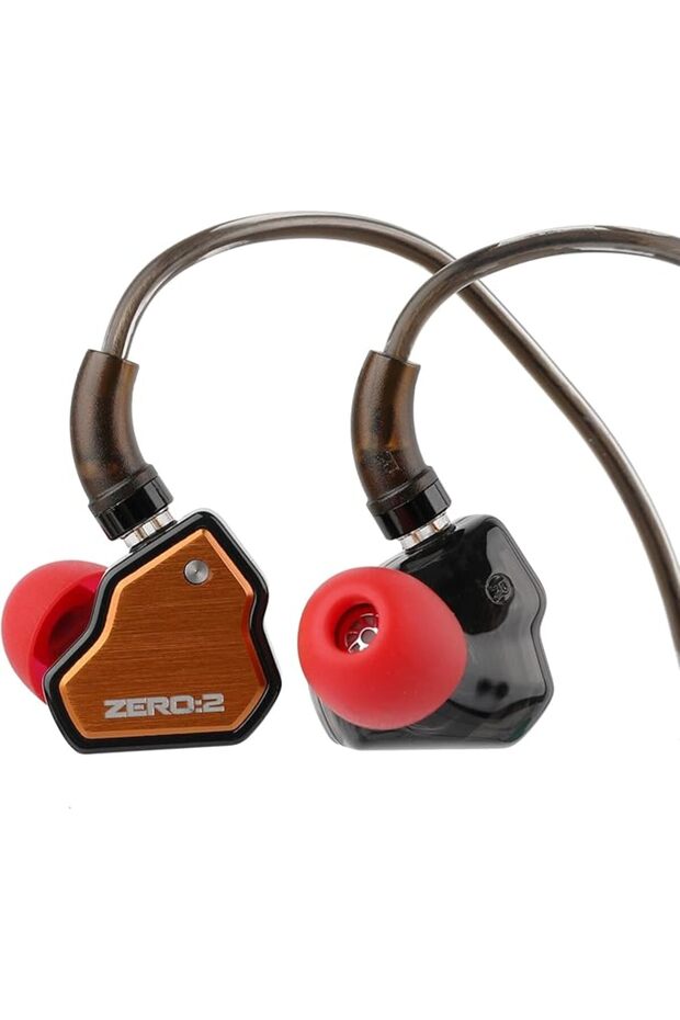 سماعة داخل الأذن 7Hz × كريناكل زيرو: 2 بمكبر صوت داخلي ديناميكي 10 ملم مع كيبل OFC IEM مع ميكروفون ن
