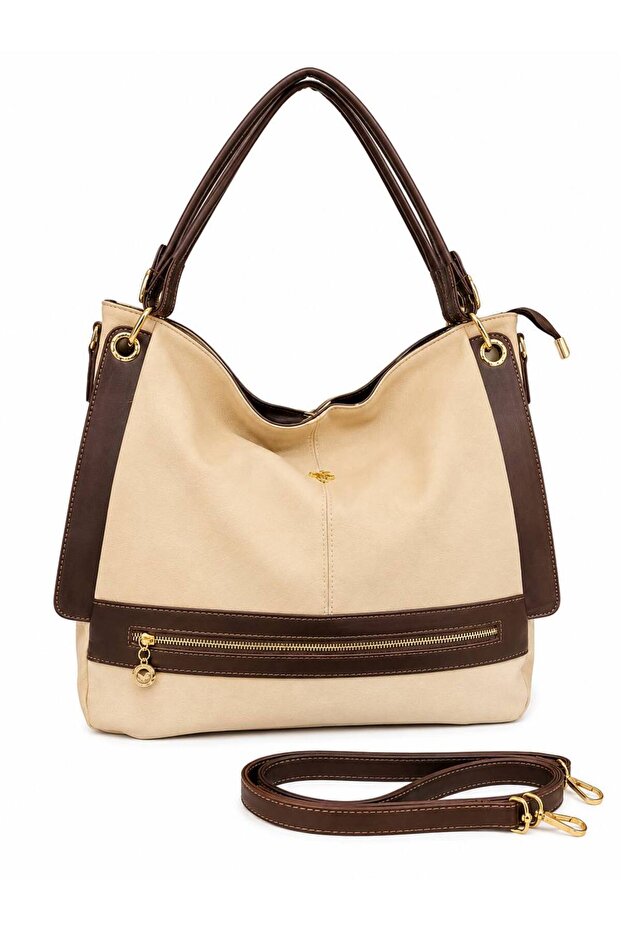 Soft Leather Casual Large Size Long Strap Shoulder Bag