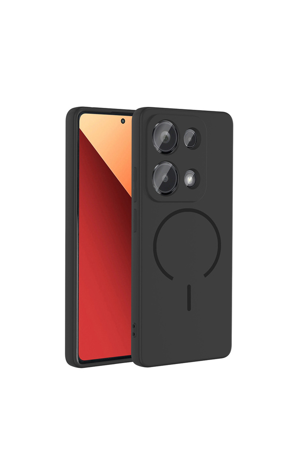 Xiaomi Redmi Note 13 Pro 4g Case Magsafe Supported Camera Protected Soft Silicone Case