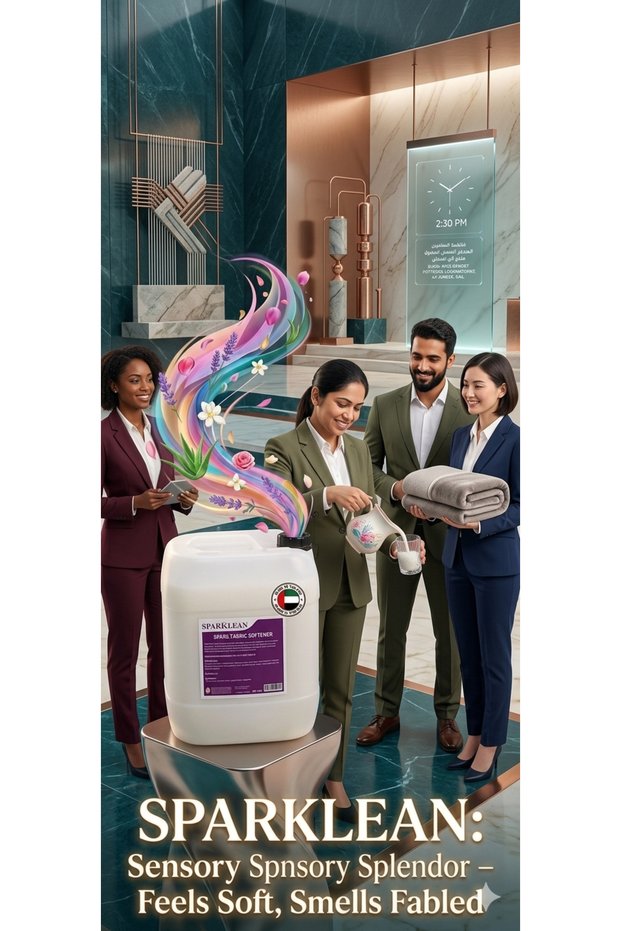 FABRIC SOFTNER -Deep Softness, Long-Lasting Fragrance, Liquid Form, (SPARK FABRIC SOFTNER )