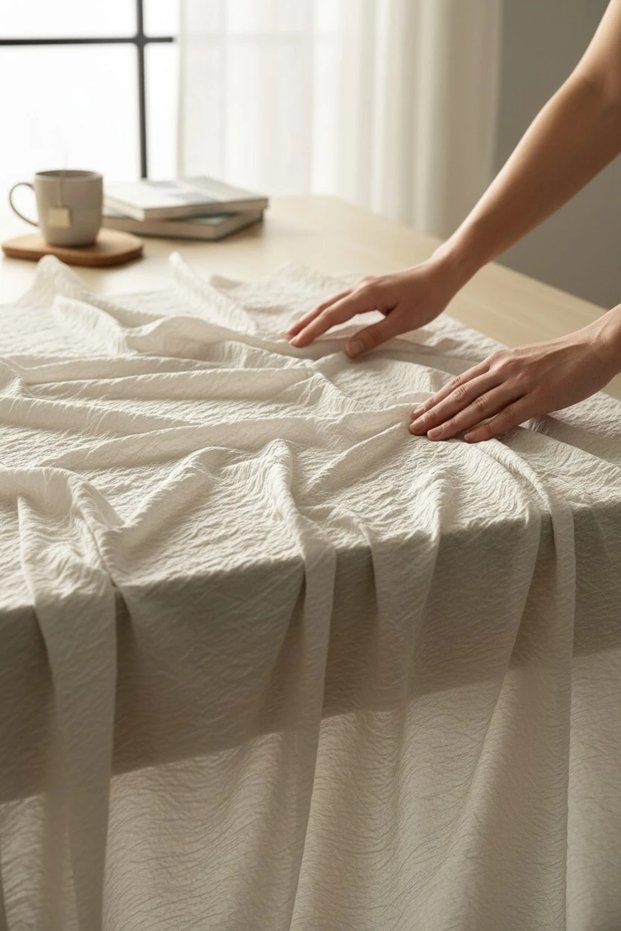 Lyocell Blended Soft Knitted Woven Fabric | 1 Meter | Length: 148cm
