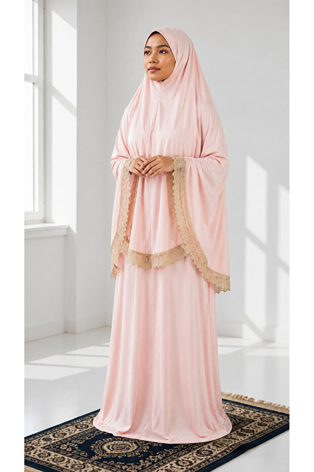 Girl's Prayer Set – 2-Piece Worship Set with Headscarf