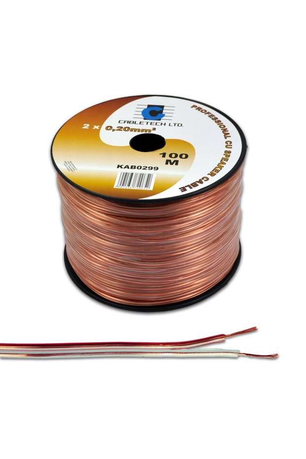 Cablu difuzor 2x1,5mm² cupru 100m