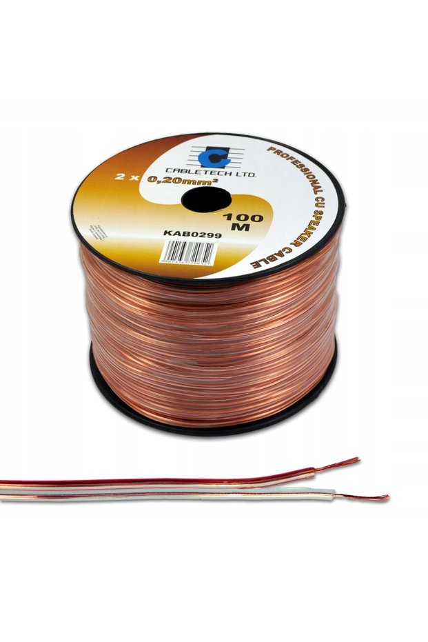 Cablu difuzor 2x1mm² cupru CU 100m