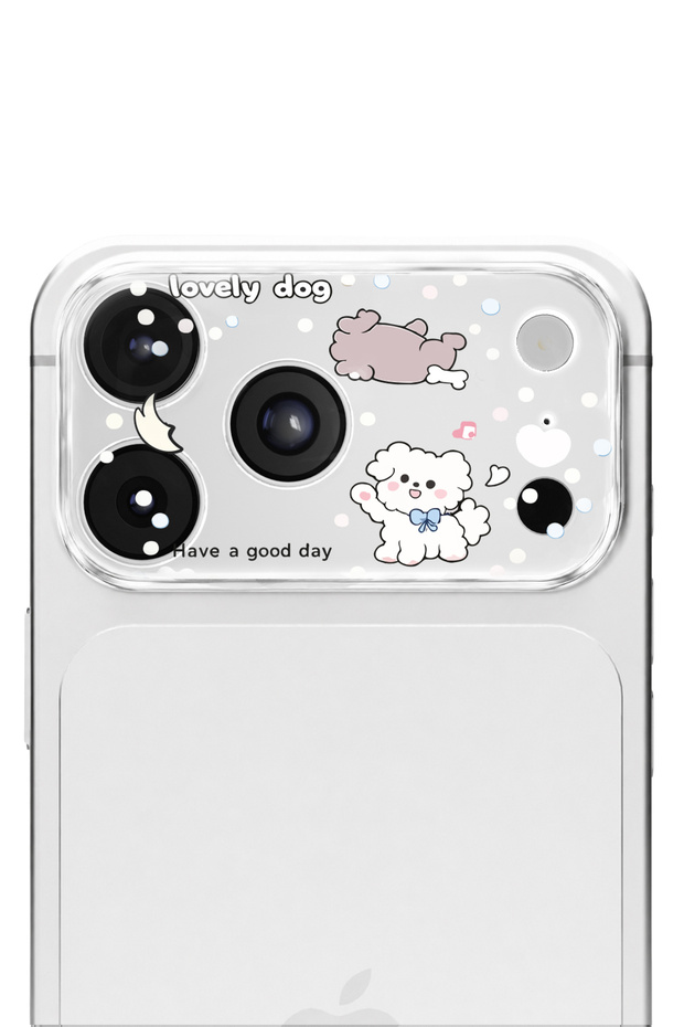 iPhone 17 Pro Compatible Full Coverage Transparent Glass Printed Camera Protection Lens Protector Tempered Glass