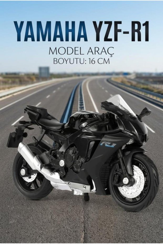 Hobbiez Licensed Yamaha Yzf-R1 Model Diecast 1/12 Scale Metal Motorcycle Vehicle