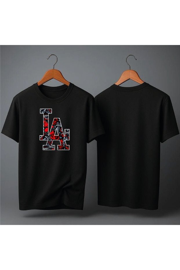 Printed Oversized T-Shirt That Catches Attention with Its Sporty Design