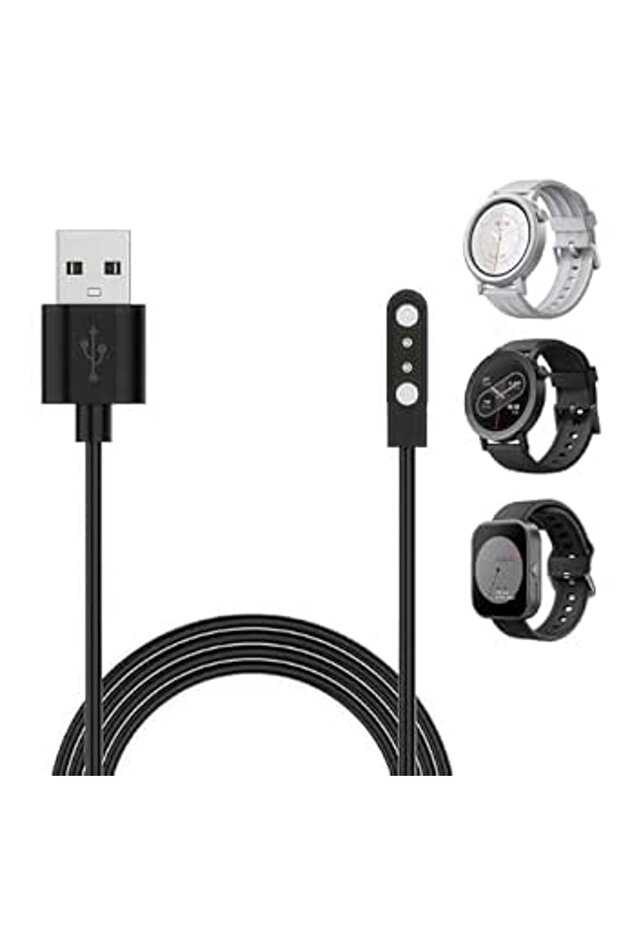 كابل من ت تيرسلي بطول 1.2 متر نوع USB متوافق مع سي إم إف ناثينج ساعة 3 برو | كابل شحن USB مغناطيسي ب