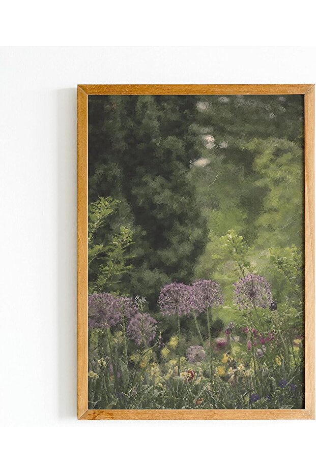 Signtouch Spring Garden Landscape Wall Art Outer Frame 40x60 cm