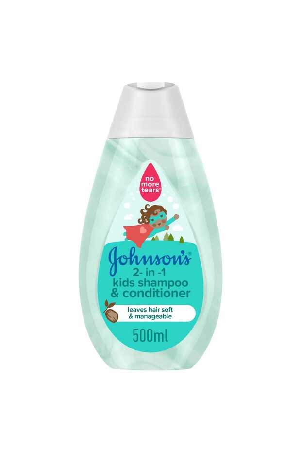 Johnson's 2-in-1 Kids Shampoo & Conditioner 500 ml