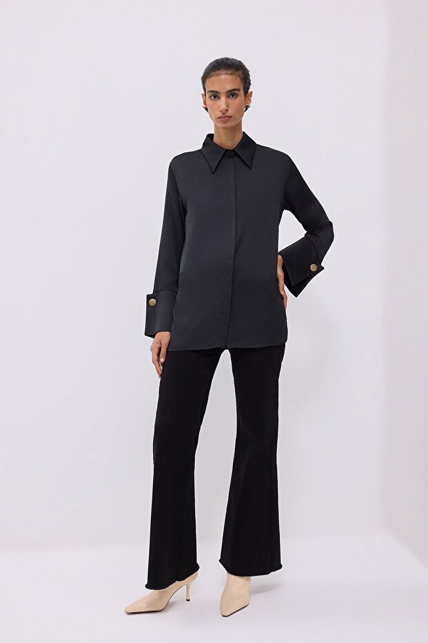 Saten Basic Shirt