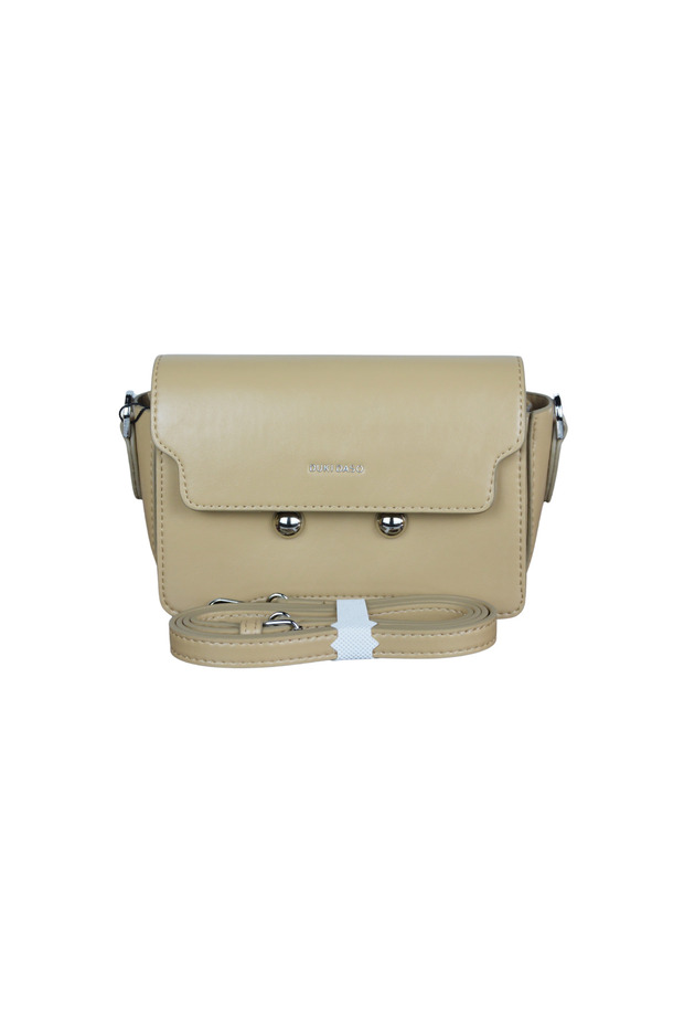 Duki Daso Beige Women's Cross Shoulder Bag | Summer Mt1647 Beige with 2 Compartments and Pockets
