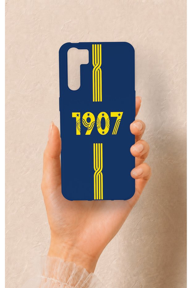 Oppo A91 Compatible 1907 Belt Patterned Silicone Case