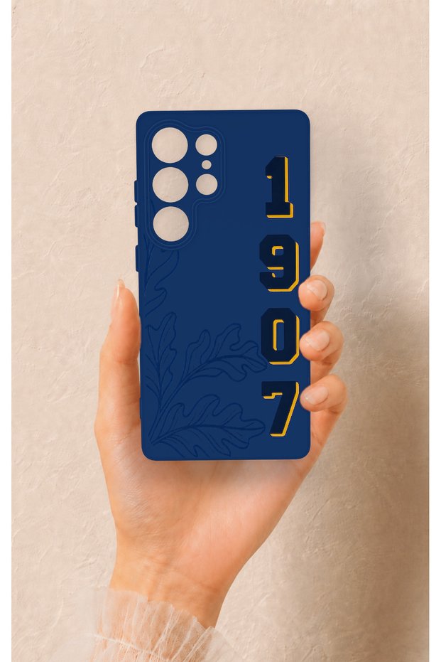 Samsung S25 Ultra Compatible 1907 Palamut Patterned Silicone Case