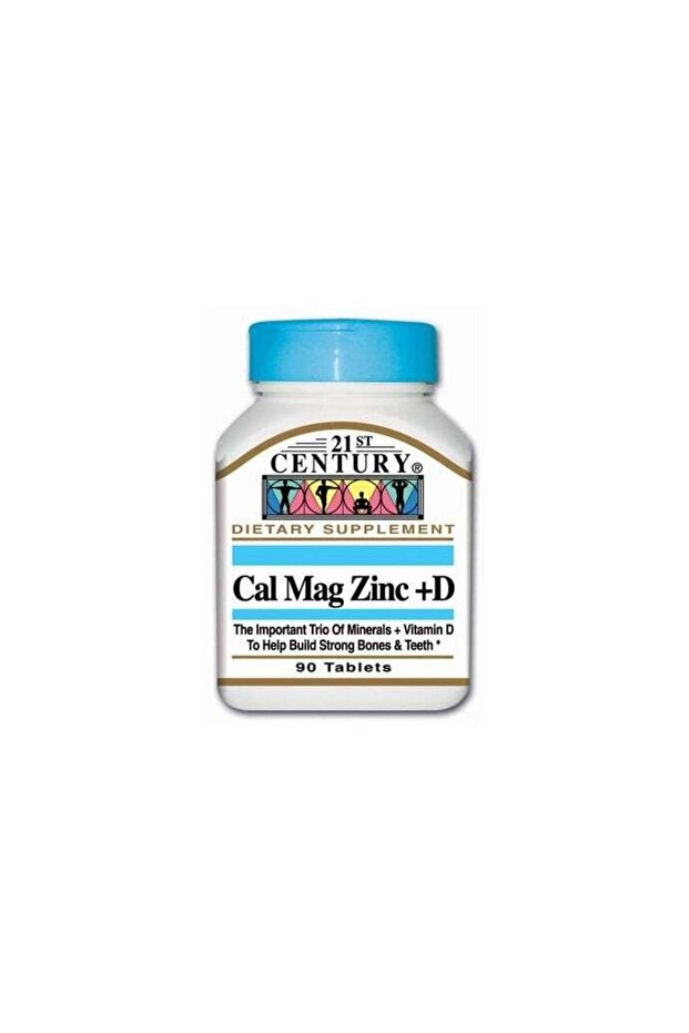 Calcium, Magnesium, Zinc & Vitamin D Tablets For Bones & Teeth, Pack of 90's