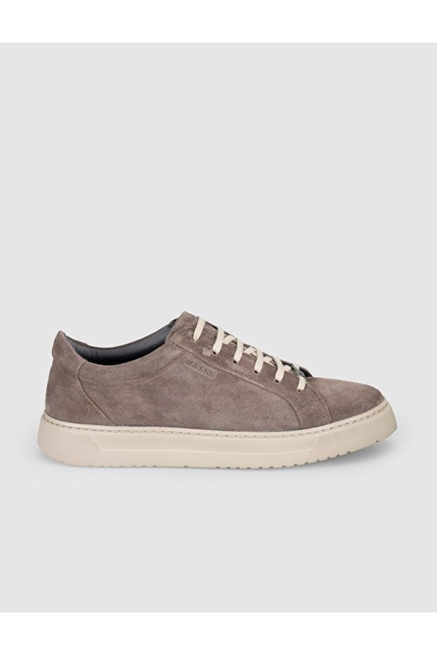 Men's Mink Genuine Suede Leather Sneaker Shoes